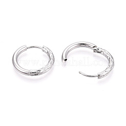 Серьги-кольца из нержавеющей стали 304&nbsp;STAS-T074-23P