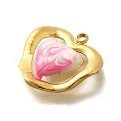 Подвески из нержавеющей стали 304 с эмалью&nbsp;LS-STAS-Q347-15G-03