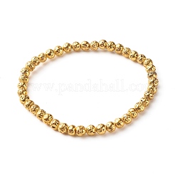 Набор браслетов стрейч с кубическим цирконием в форме раковины для девочек-подростков&nbsp;X1-BJEW-JB06850-04