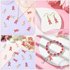 60шт 2 цвета сплава эмалевые подвески&nbsp;ENAM-YW0004-37