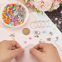 Наборы для изготовления подвесок для бокалов своими руками&nbsp;DIY-SC0032-20