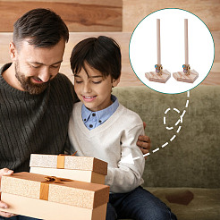 Держатель бейсбольного кольца деревянный&nbsp;ODIS-WH0078-18