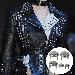 200 шт. 5-х цветные латунные шпильки-заклепки&nbsp;FIND-GF0008-44B