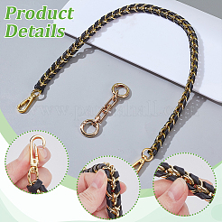 1 шт. черная цепь для кошелька из искусственной кожи&nbsp;FIND-AR0006-37