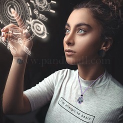 Плетеные шнуры из вощеной хлопчатобумажной нити макраме мешочек изготовление ожерелья&nbsp;AJEW-SW00022-08