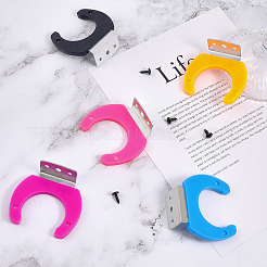 5 комплект 5-цветной силиконовой настенной стойки для ручного беспроводного микрофона&nbsp;AJEW-CA0003-52