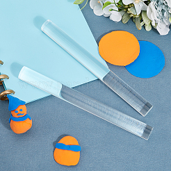 2 шт. акриловая скалка&nbsp;AJEW-SP0002-50