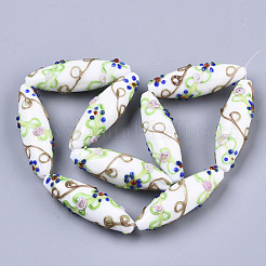 Ручной золотой песок бусины бисер нитей&nbsp;LAMP-T007-02A