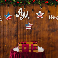 15 шт. необработанные деревянные подвесные украшения WOOD-DC0001-25A