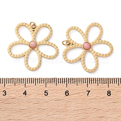 Природные подвески родонит&nbsp;STAS-Q333-05G-02