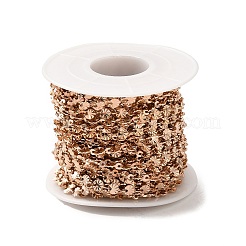 Ионное покрытие (ip) 304 нержавеющая сталь цветочные звенья цепи&nbsp;STAS-B041-08RG