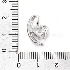 Латунные микро проложить кубического циркония подвески&nbsp;KK-D283-07P