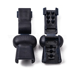 16 комплект 4-х цветных эластичных шнурков с замком своими руками&nbsp;AJEW-NB0002-35