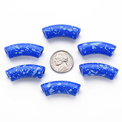 Непрозрачные акриловые бусины&nbsp;MACR-S372-001F