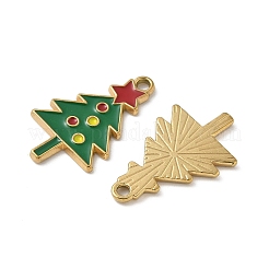 Подвески из нержавеющей стали 304 с эмалью&nbsp;STAS-L300-012G-28