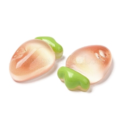 Полупрозрачные смоляные фруктовые кабошоны&nbsp;RESI-G072-03F