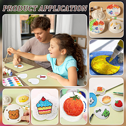 32 шт. 2 стиля инструментов для работы с акварелью из древесной массы&nbsp;DRAW-BC0001-01