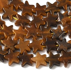 Природных тигровый глаз бисер нитей&nbsp;G-F817-A06-01