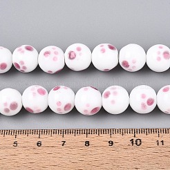 Бусы лэмпворк ручной работы&nbsp;LAMP-N028-21A