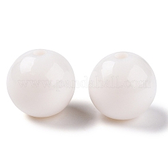 Непрозрачные акриловые бусины&nbsp;OACR-H038-09-01