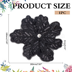 3D полиэстеровая вышивальная нить для пришивания/утюживания нашивок&nbsp;PATC-WH0023-21A