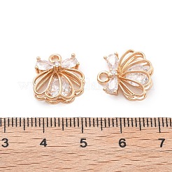 Латунные микро проложить кубического циркония подвески&nbsp;KK-B125-31G