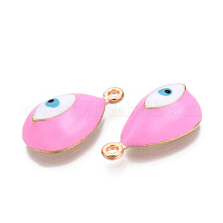 Подвески из сплава эмали светлого золота с гальваническим покрытием&nbsp;PALLOY-T077-230G