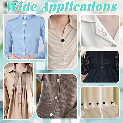 40 шт. 4-дырочные резиновые пуговицы для лацканов&nbsp;BUTT-NB0002-13A