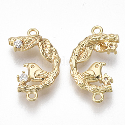 Звенья / коннеркоты из латуни&nbsp;KK-S356-055G-NF