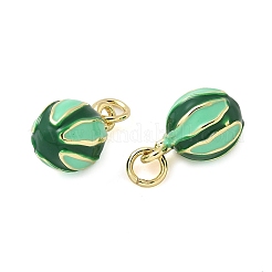 Латунь эмаль подвески&nbsp;KK-C110-23C-G