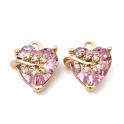 Латунные микро проложить кубического циркония подвески&nbsp;KK-K274-14G