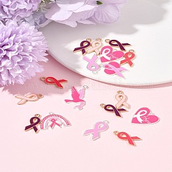 28шт 8 стиля подвески из сплава с эмалью&nbsp;ENAM-FS0002-36