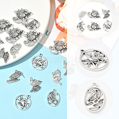 48шт 6 стиля подвески из сплава в тибетском стиле&nbsp;FIND-SC0019-41