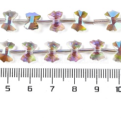 Стеклянные бусины с гальваническим покрытием &nbsp;EGLA-B007-03A-HR01