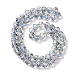 Нити гальванических бусин с полурадужным покрытием&nbsp;EGLA-H104-08A-HR01