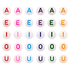 500шт 5 стиля акриловые бусины&nbsp;MACR-TA0001-34