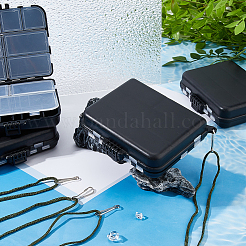 Пластиковый ящик для хранения рыболовных крючков&nbsp;AJEW-WH0542-041