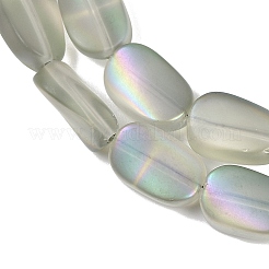 Стеклянные бусины с гальваническим покрытием &nbsp;EGLA-C009-01B-HR01