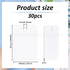 30 шт. пустые двухсторонние алюминиевые подвески с термопереносом&nbsp;DIY-BC0012-89D