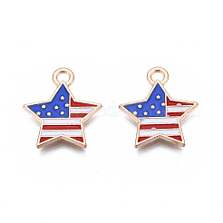 Звезда сплава эмали подвески&nbsp;X-ENAM-Q033-54