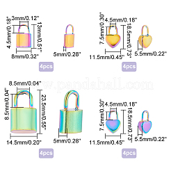 16 шт. 4 подвески из нержавеющей стали 201 и 304&nbsp;STAS-AR0001-42