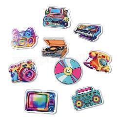 26шт 13 стиля непрозрачные акриловые подвески&nbsp;OACR-CJ0002-15