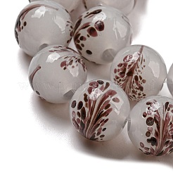 Бусы лэмпворк ручной работы&nbsp;LAMP-L079-05C