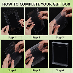 Подарочная коробка из пвх&nbsp;CON-WH0088-83