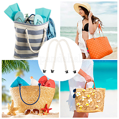 Практичная ручка для сумки из витой хлопковой веревки&nbsp;FIND-WH0116-34A