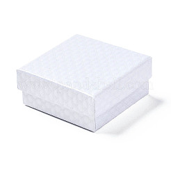 Квадратные картонные коробки ювелирные изделия&nbsp;LS-CBOX-N012-34B