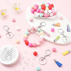 Набор для изготовления брелоков для телефона из бисера своими руками&nbsp;DIY-FS0005-39B