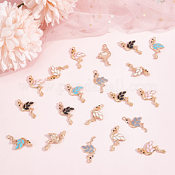 Подвески из сплава эмали 50шт 5 стиля&nbsp;ENAM-PH0002-24