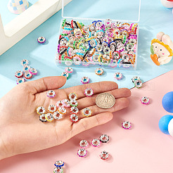 200 шт. латунные европейские бусины&nbsp;KK-TA0001-92