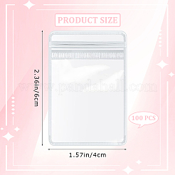 10 шт. ПВХ пластиковые пакеты с застежкой-молнией&nbsp;OPP-WH20001-02A